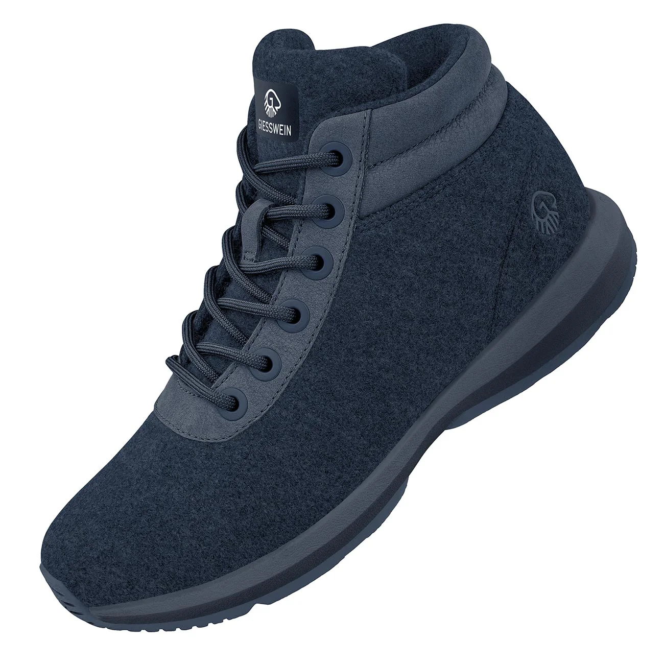 Wool Sneaker High Top Homme